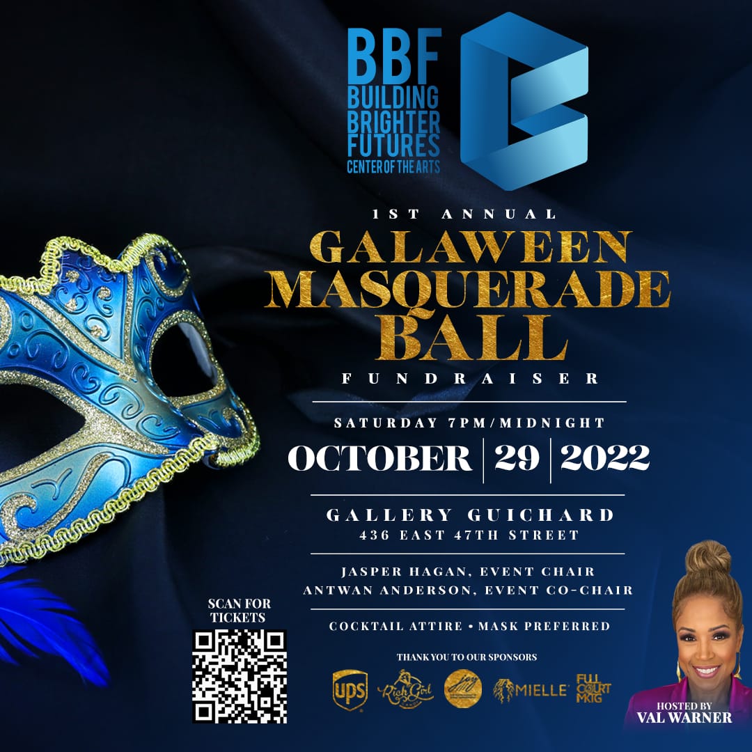 1st Annual Galaween Masquerade Ball Fundraiser BBF Center For the